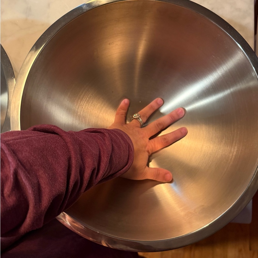 Saladmaster 316SS Double Wall Metal Bowls 3.5QT and 6.5QT - Picture 11 of 12